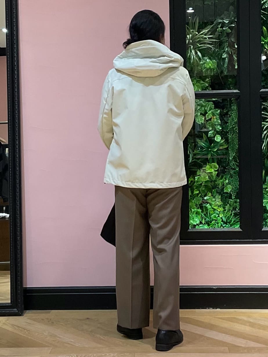 Nagaseさんの「DRESSTERIOR｜【防水/透湿素材/ウォッシャブル】ウォータープルーフ マウンテンパーカー」を使ったコーディネート