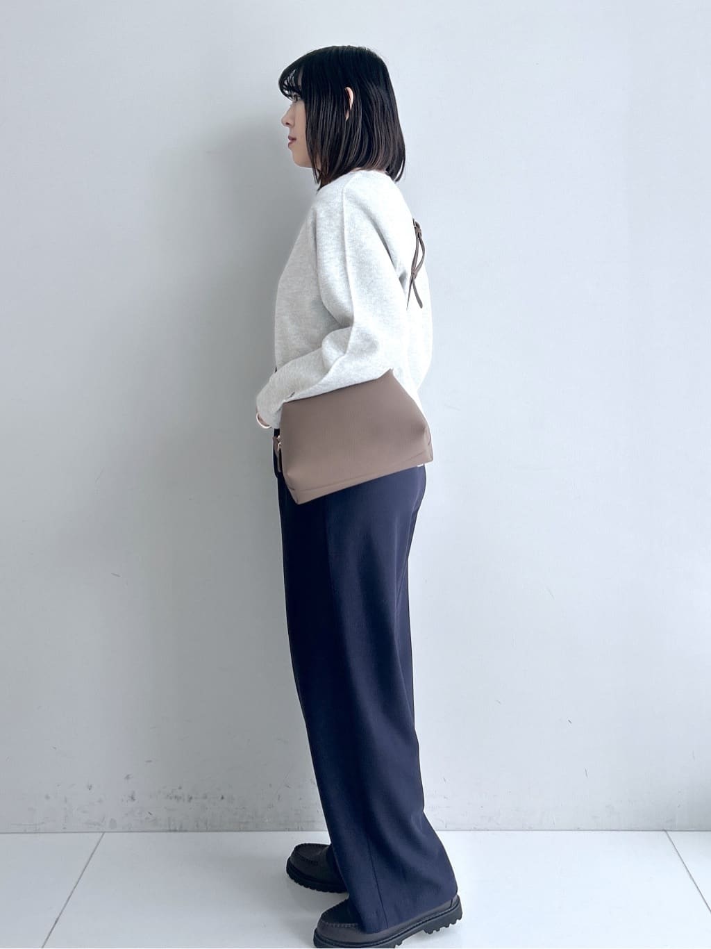 Hirokaさんの「Dessin｜【洗える】ストレッチツイルワイドパンツ」を使ったコーディネート