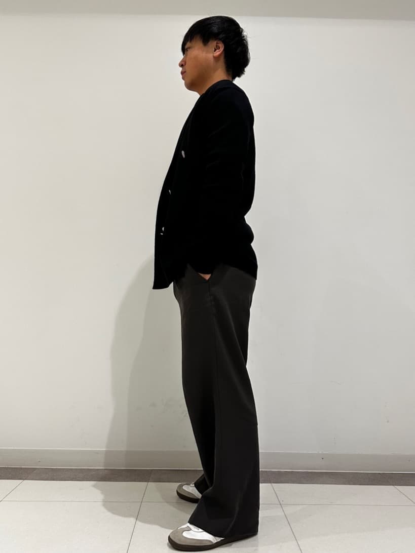 MATSUBARAさんの「DRESSTERIOR｜◆ダブルブレスト ニットジャケット」を使ったコーディネート