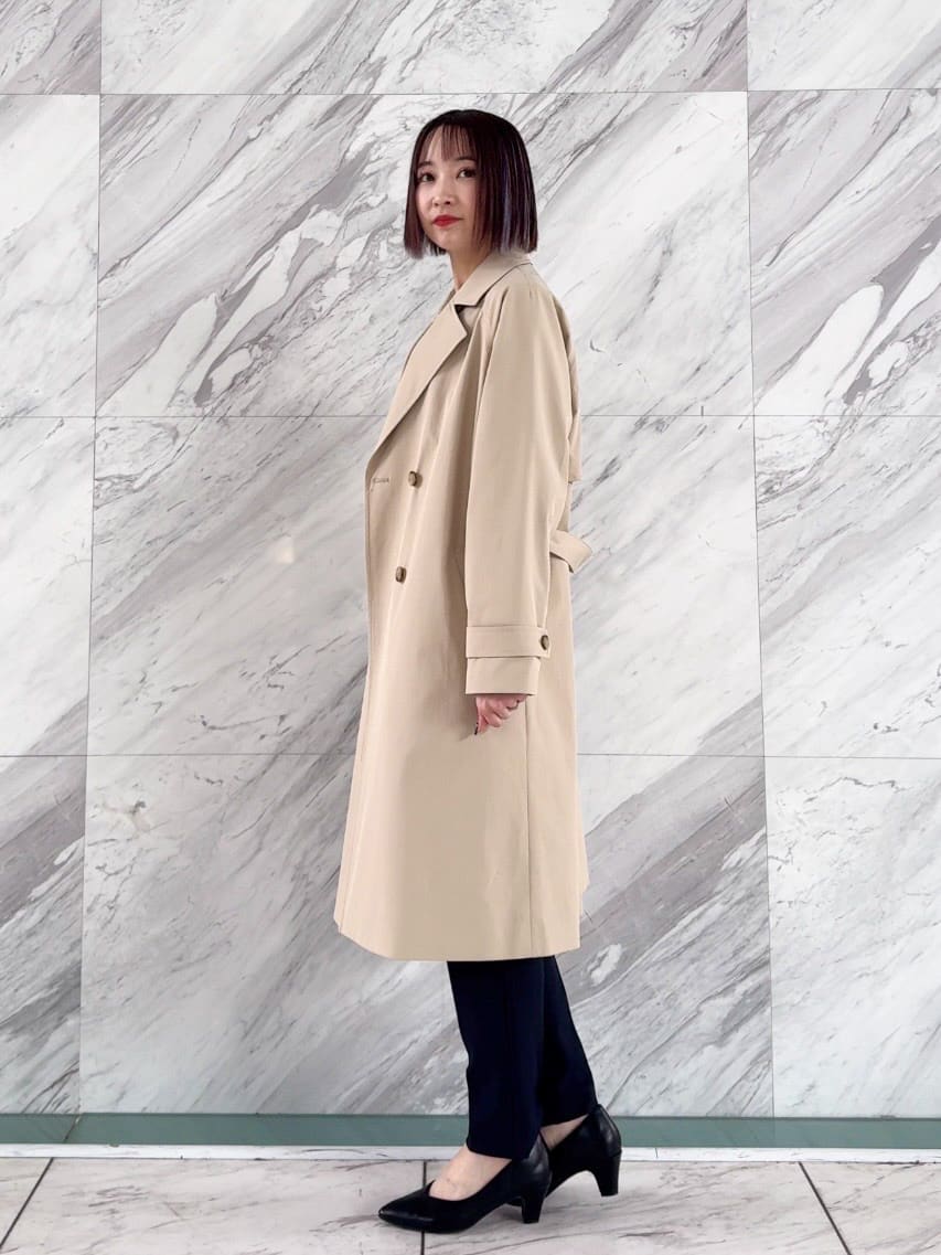 𝐜𝐡𝐢𝐤𝐚さんの「SHOO･LA･RUE｜【洗濯機可/UV/SS-3L】すっきり好印象 ノーカラージャケット」を使ったコーディネート