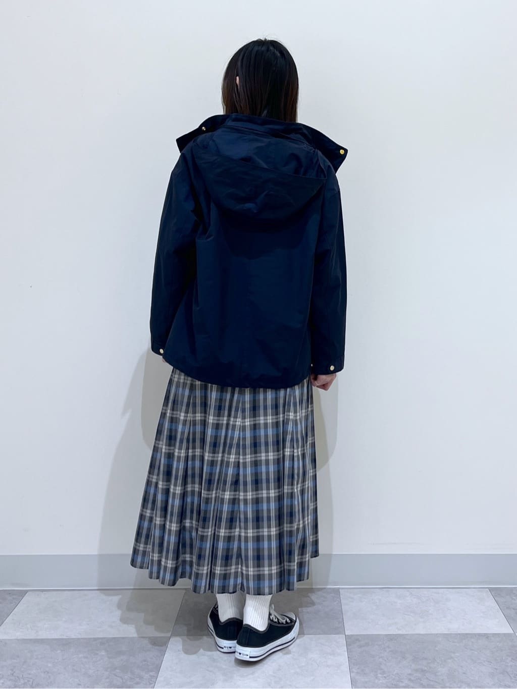 canaさんの「Dessin｜【撥水/2WAY】フーディーブルゾン」を使ったコーディネート