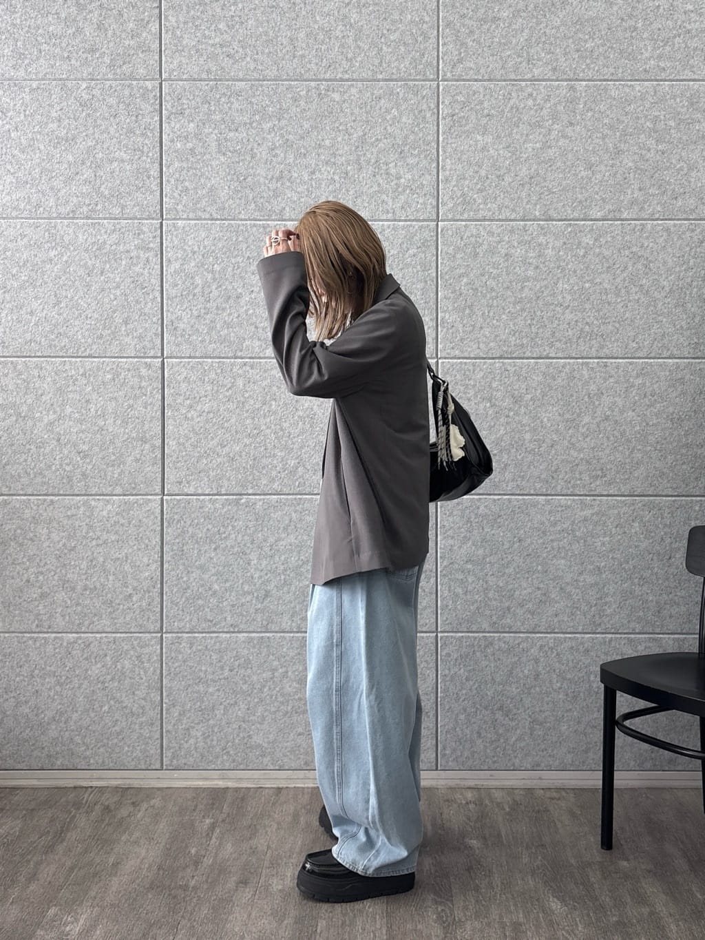 kotakiさんの「INDIVI｜Comfy SET UP｜ダブルブレストイージージャケット【セットアップ対応／通勤／カセット服／接触」を使ったコーディネート