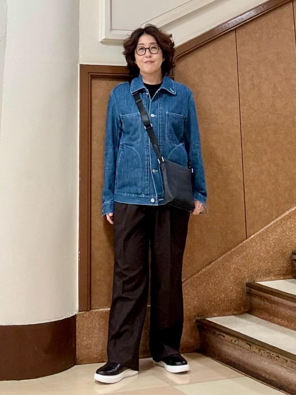 のぐみさんの「TAKEO KIKUCHI｜【BOWLER HAT LABEL】エクスプローラー Gジャン」を使ったコーディネート