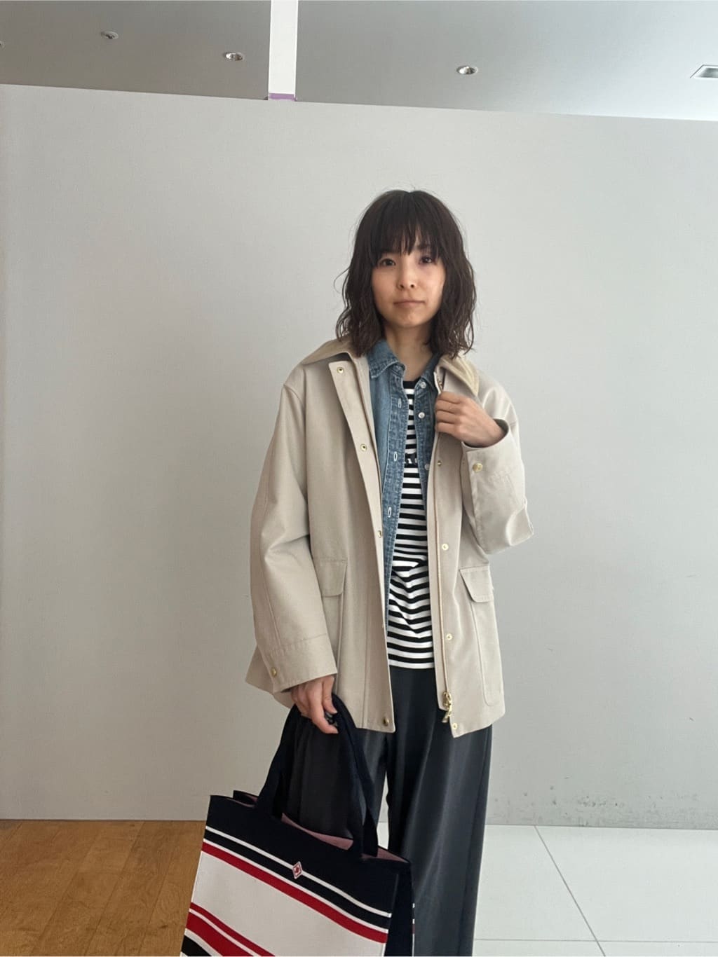 misaさんの「DRESSTERIOR｜【ウォッシャブル】スプリング ハンティングジャケット」を使ったコーディネート