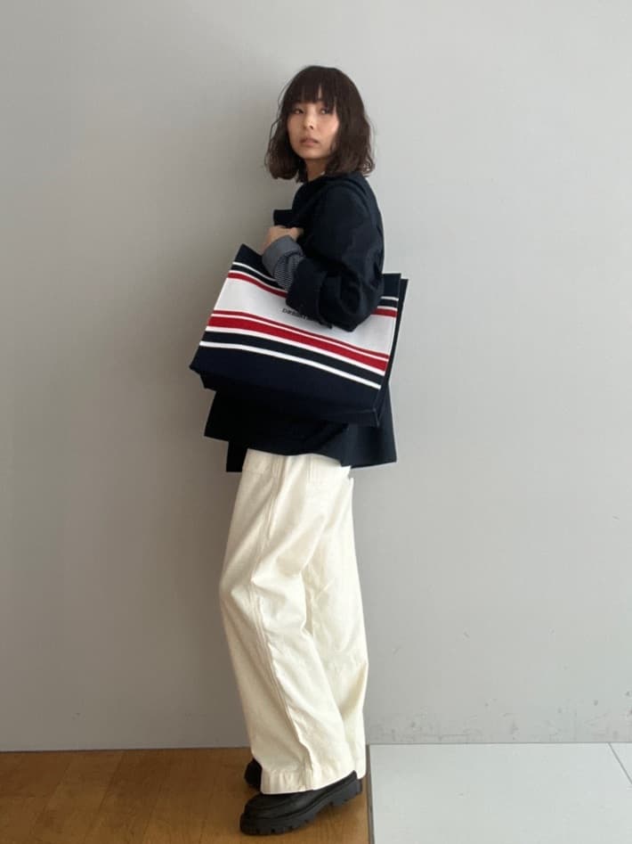 misaさんの「DRESSTERIOR｜【ウォッシャブル】コンパクトコットンミリタリーブルゾン」を使ったコーディネート