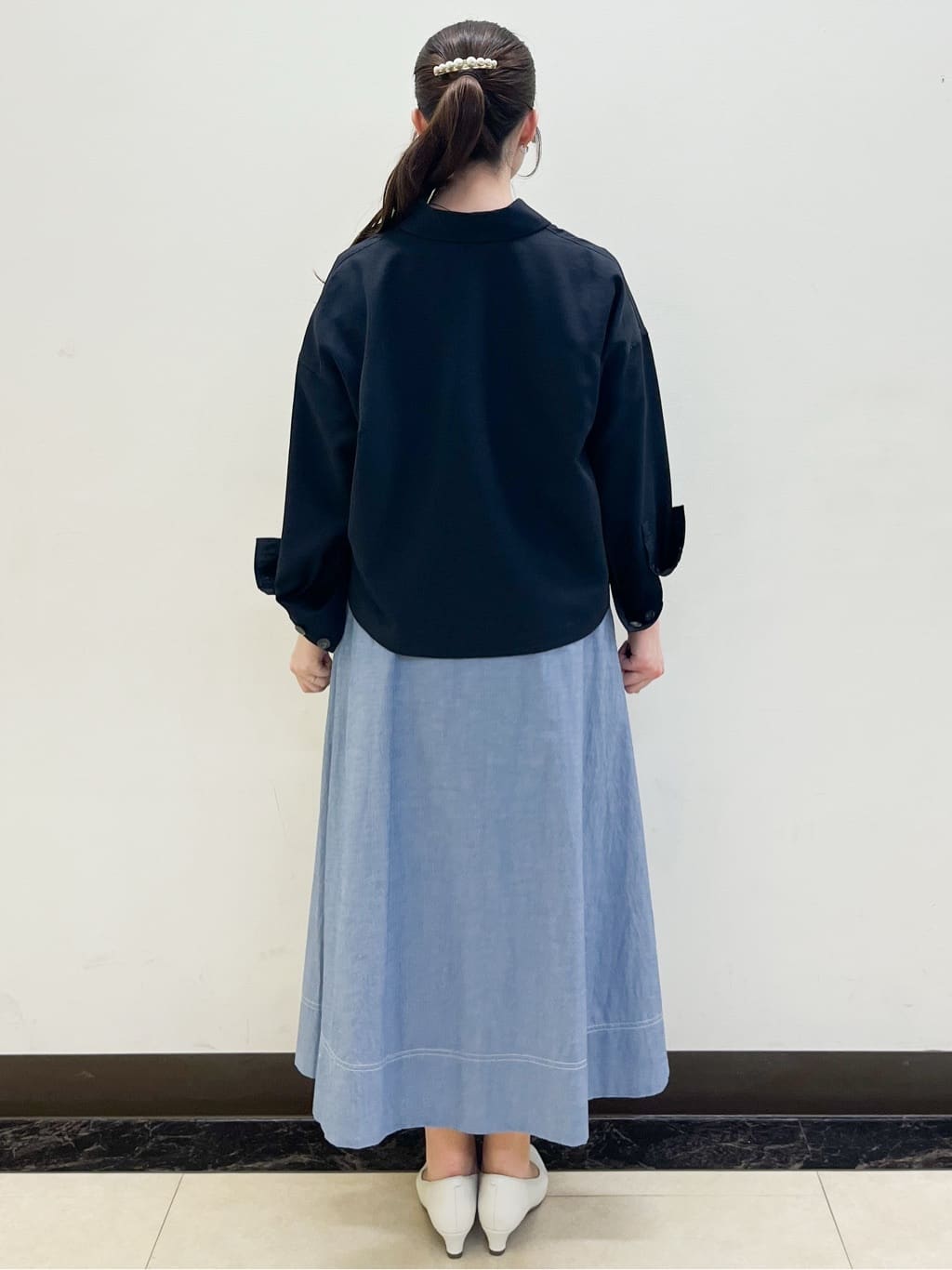 mikikoさんの「Reflect｜【アンサンブル可】バイカラーニット」を使ったコーディネート