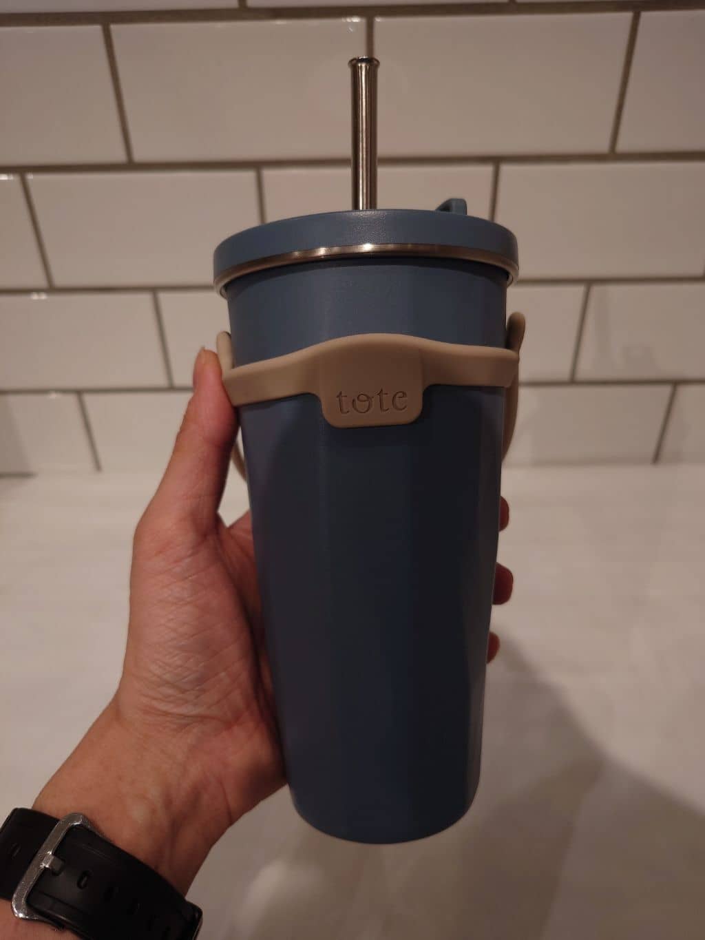 yuu07さんの「212 KITCHEN STORE｜ストロー付2wayタンブラー470ml ネイビー」を使ったコーディネート
