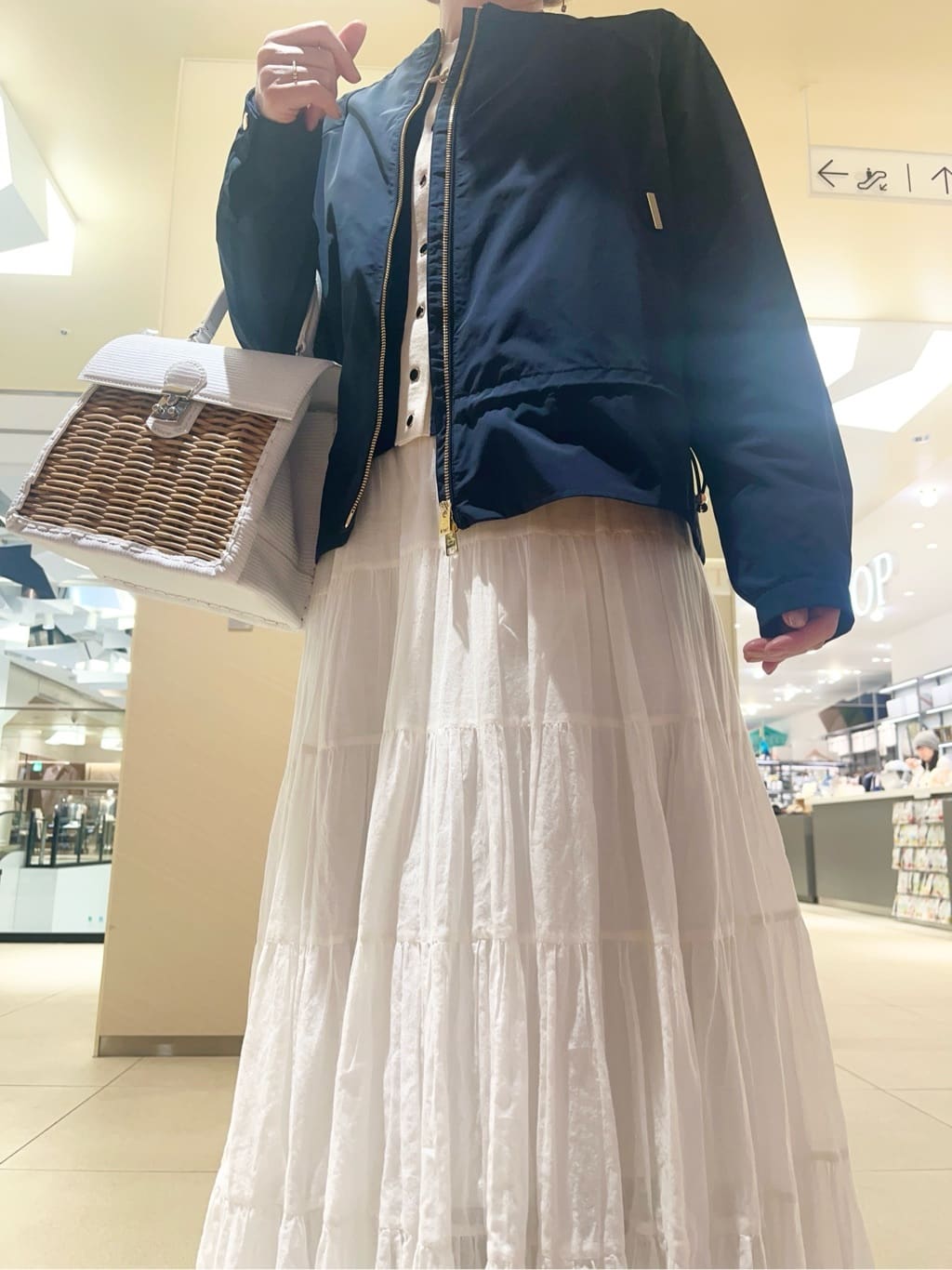 yahataさんの「DRESSTERIOR｜◆ウォッシャブル コットンカシミヤ コンビカーデ」を使ったコーディネート