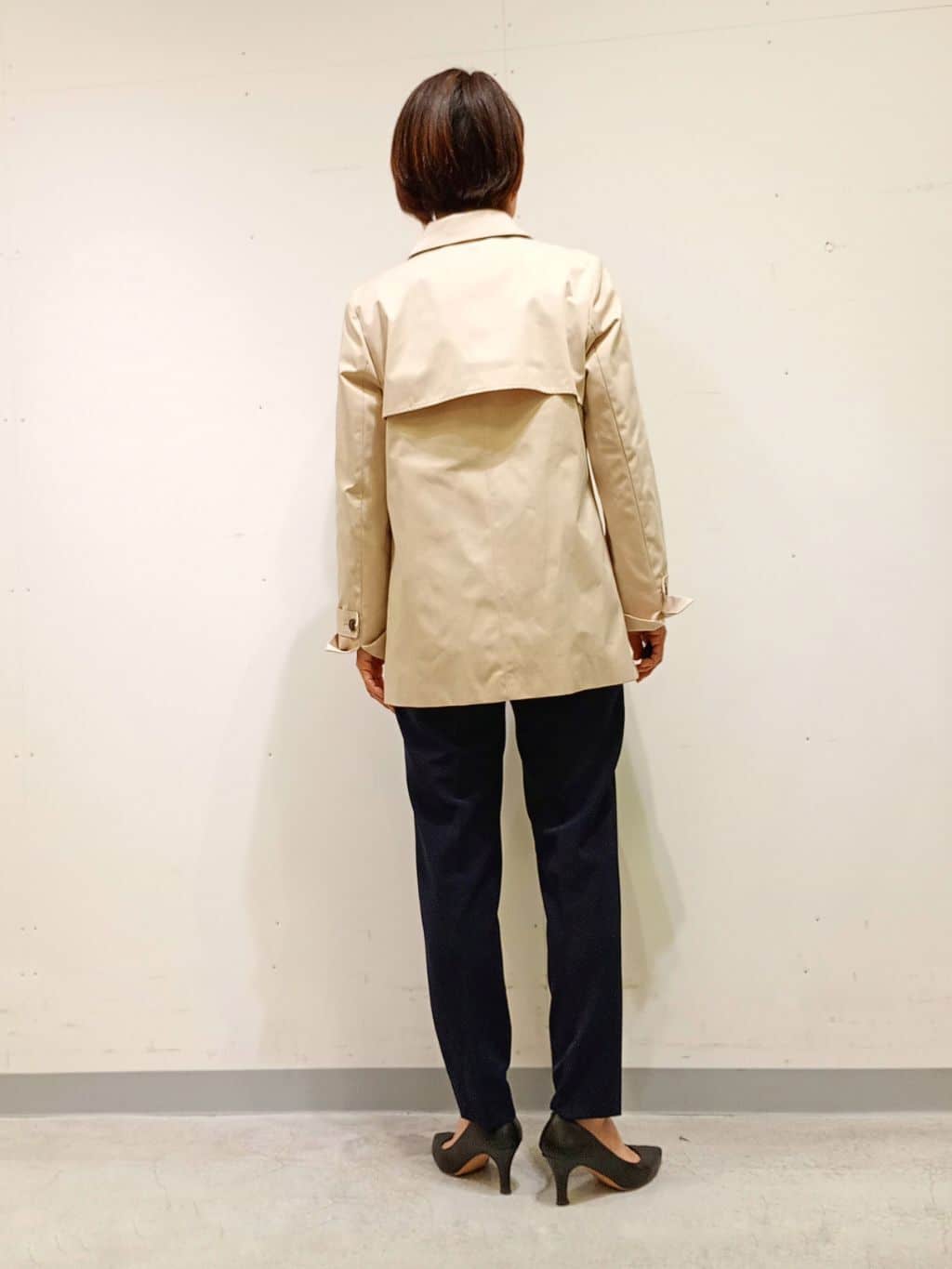 Kさんの「INDIVI｜【洗える／透けにくい】ジオメ柄プリントブラウス」を使ったコーディネート
