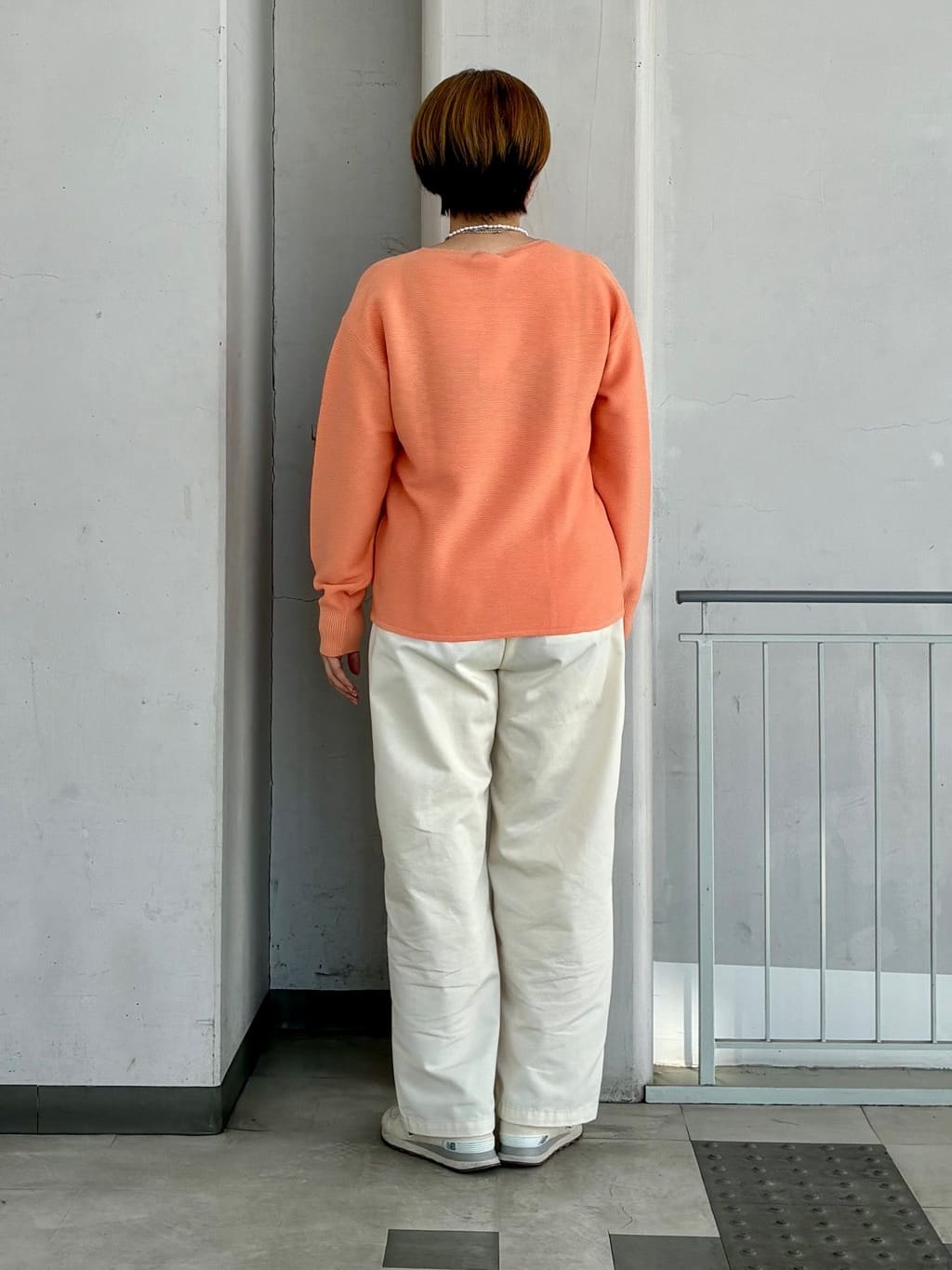 aiさんの「THE SHOP TK｜【S-XLサイズ/選べる6色】どこから見ても美しい ガーターニット/洗濯機OK」を使ったコーディネート