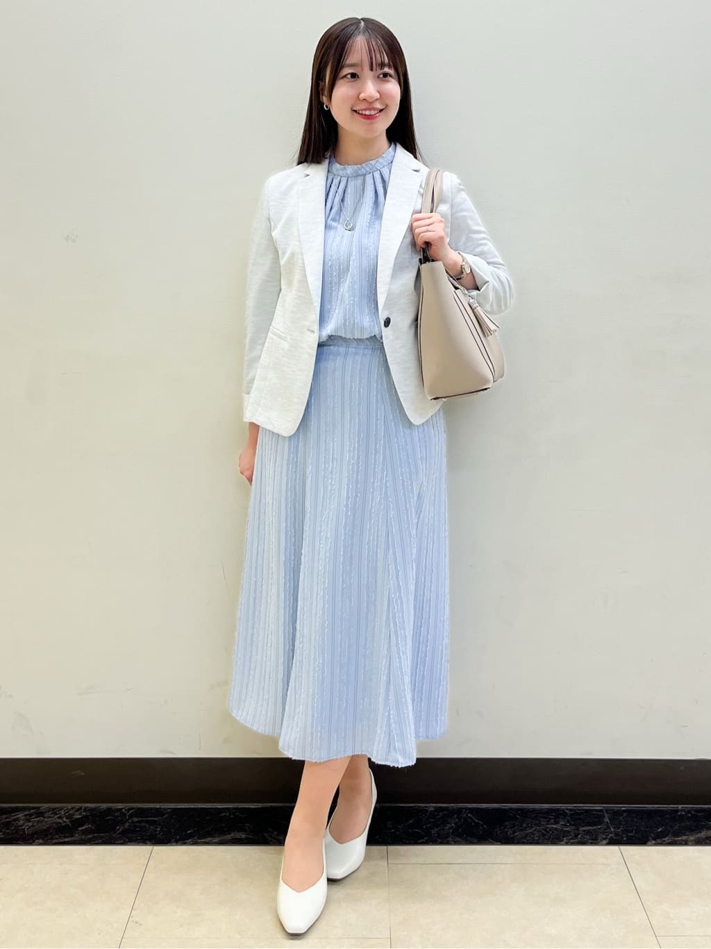 mikikoさんの「Reflect｜【SS-4Lサイズ／UVカット／接触冷感】匠ジャケット／ベーシックテーラード」を使ったコーディネート