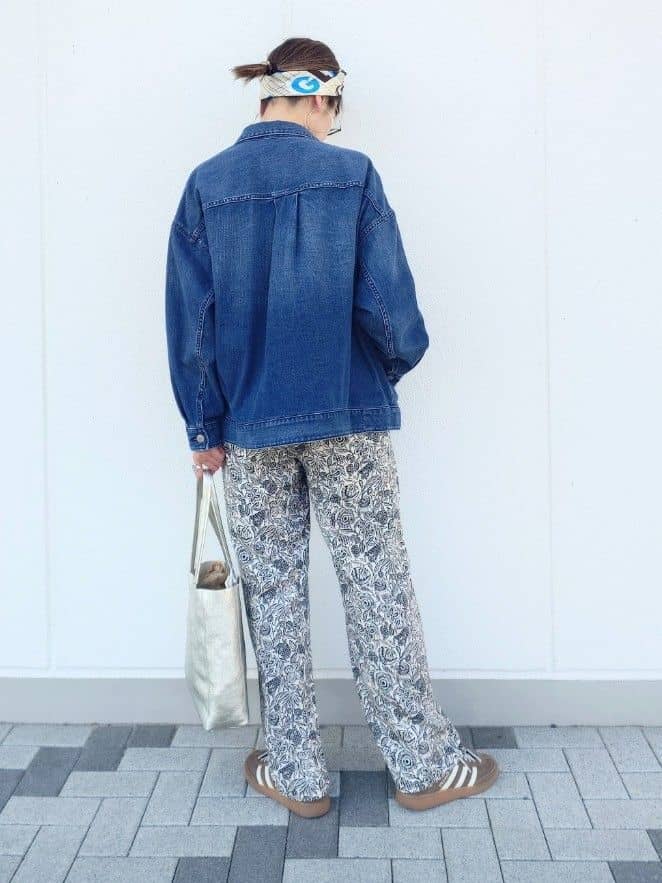 MUTSUKOさんの「UNTITLED｜【Healthy DENIM】別注Bran／デニムジャケット」を使ったコーディネート