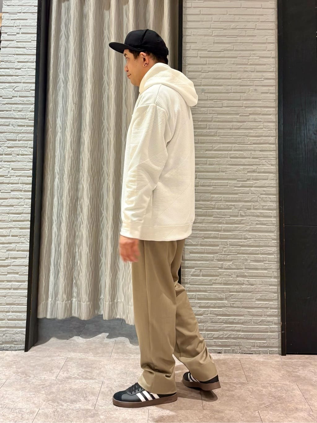 Pーyamaさんの「THE SHOP TK｜FLEX LINE  カバーオール　ストレッチ/防シワ/マシンウォッシャブル/セットアップ可」を使ったコーディネート