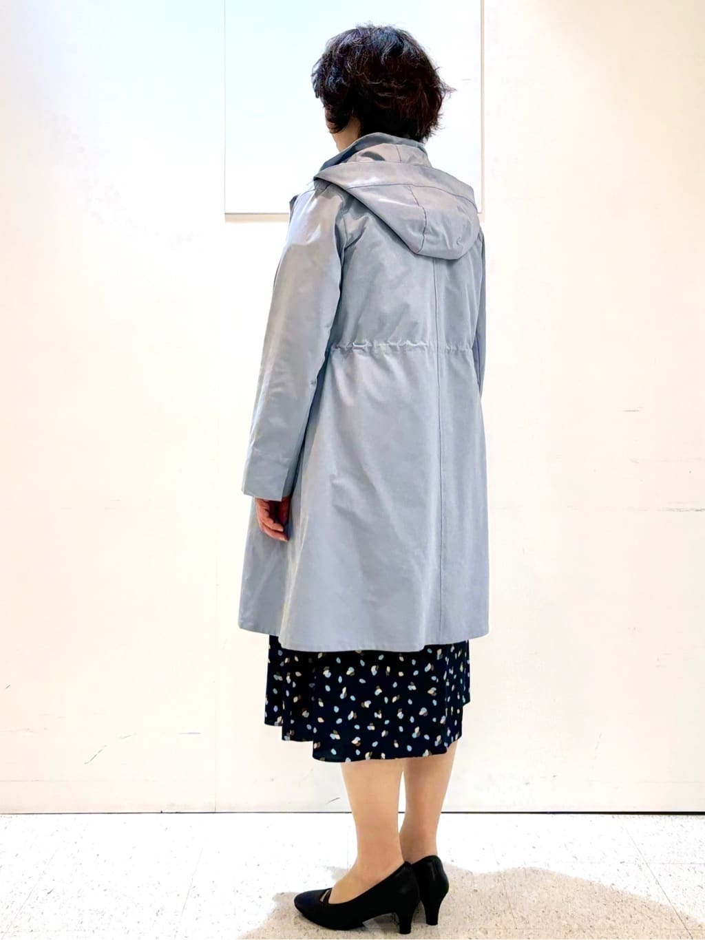 ヤスコさんの「Reflect｜【中綿ライナー付き】ライナー付きフーデッドロングコート」を使ったコーディネート