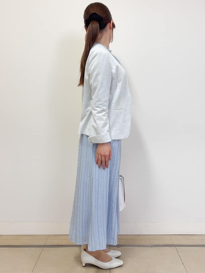ハルさんの「Reflect｜【SS-4Lサイズ／UVカット／接触冷感】匠ジャケット／ノーカラー」を使ったコーディネート