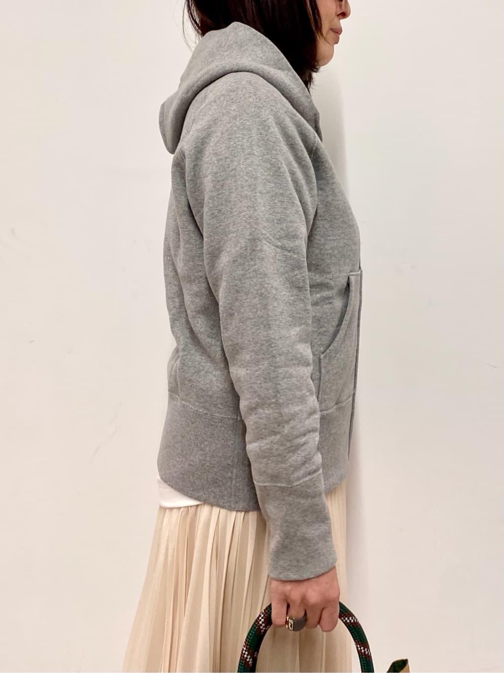 Sawaguchiさんの「DRESSTERIOR｜デキシー吊裏毛ジップアップパーカ」を使ったコーディネート