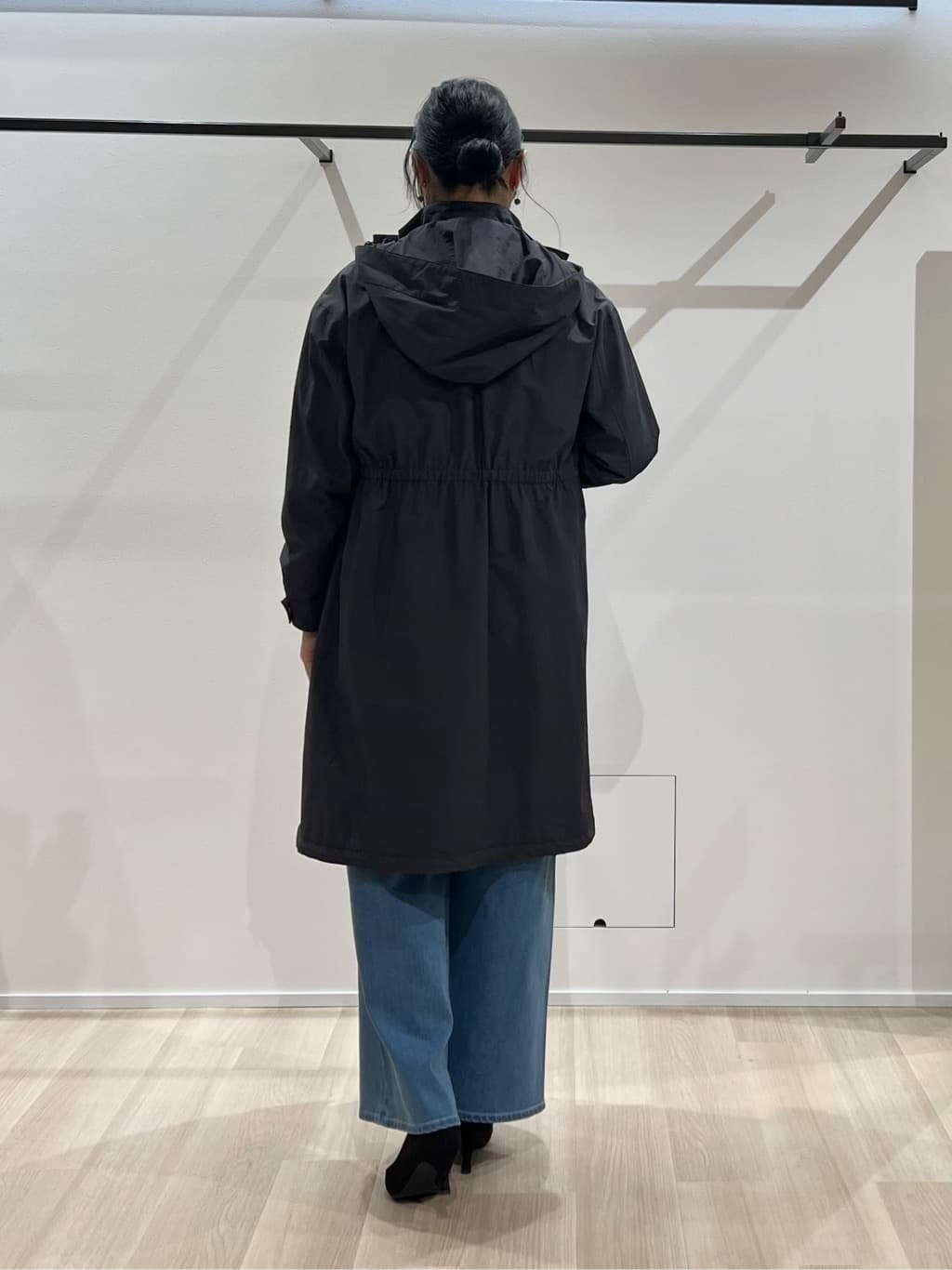 TOMOMIさんの「UNTITLED｜◆【2WAY/洗える/はっ水】グログランモッズコート」を使ったコーディネート