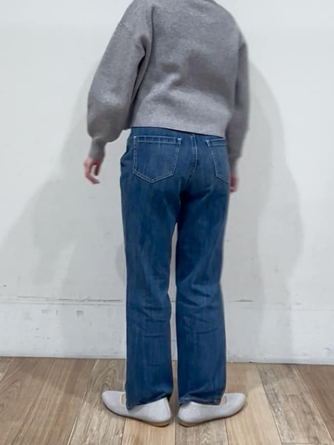山さんさんの「grove｜【ハレの日・通勤】きちんとからカジュアルまで着回せる、ミドル丈ツイードジャケット」を使ったコーディネート