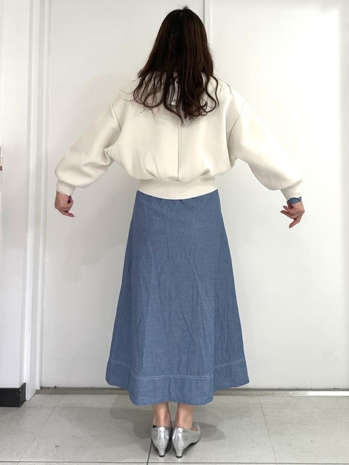 miさんの「Reflect｜ダブルジップライトブルゾン」を使ったコーディネート