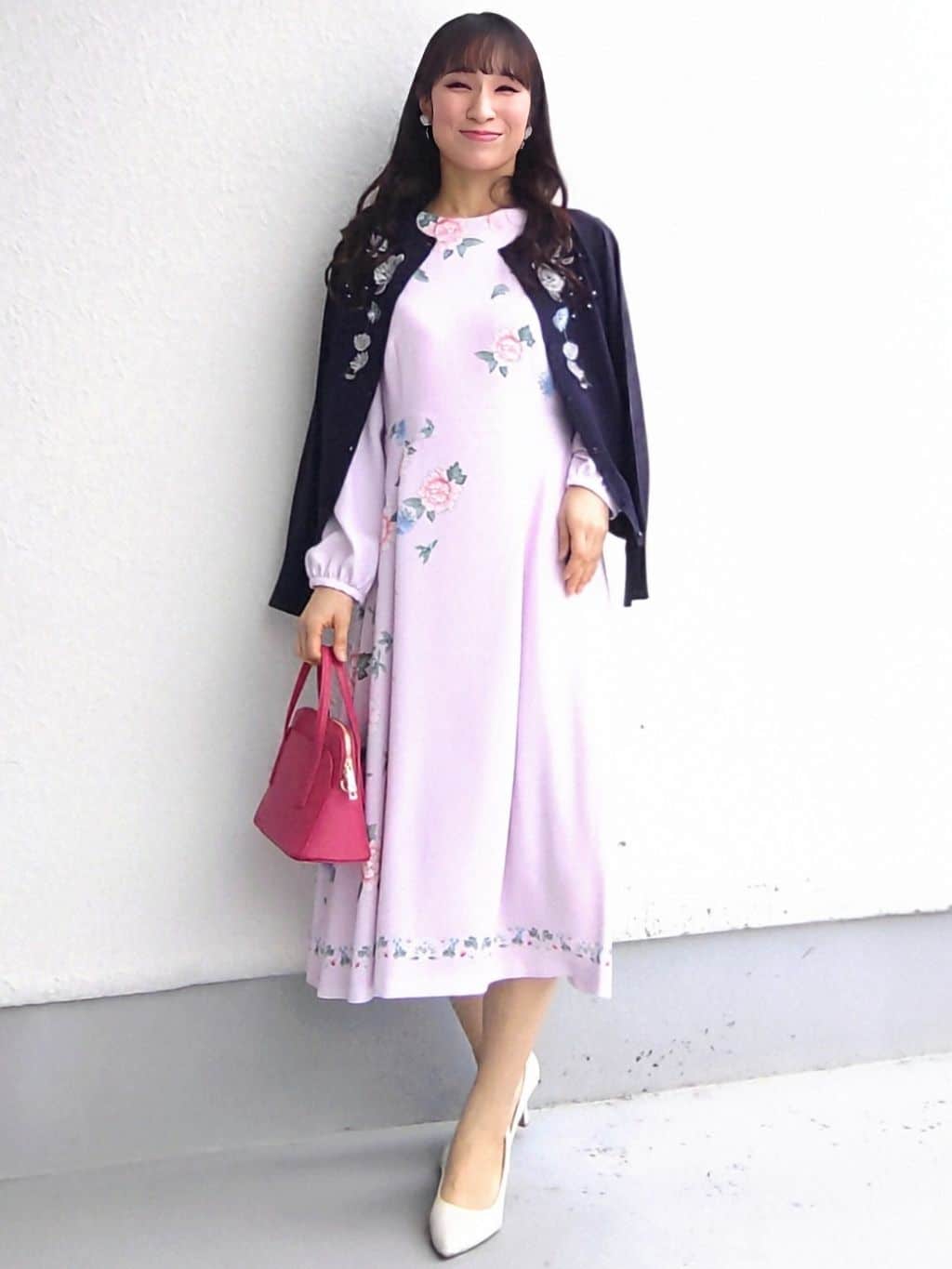 keinaさんの「SunaUna｜【SS～Lサイズ展開／フラワー刺繍】クラフトカーディガン」を使ったコーディネート