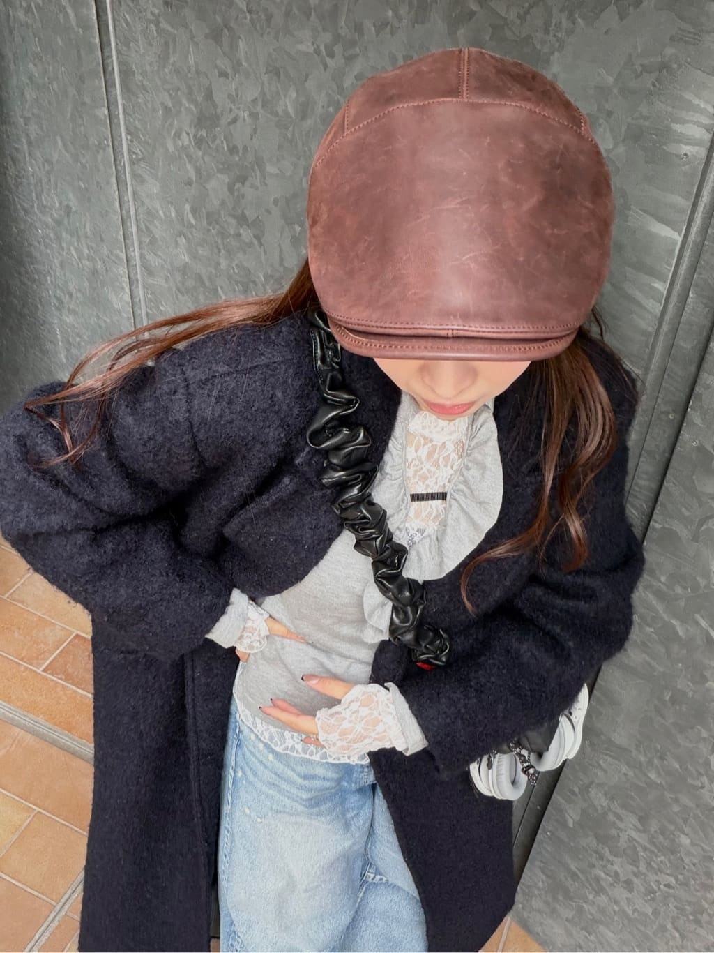 kanamiさんの「CODE A｜frill knit」を使ったコーディネート