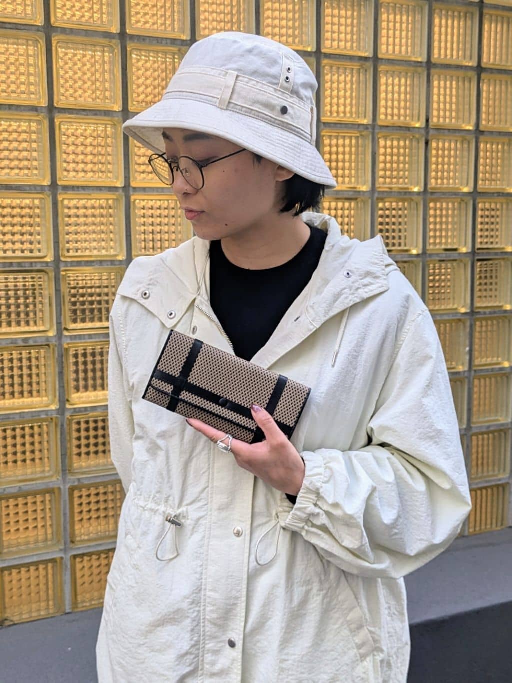 MTさんの「HIROKO HAYASHI｜PANIER（パニエ）薄型長財布」を使ったコーディネート