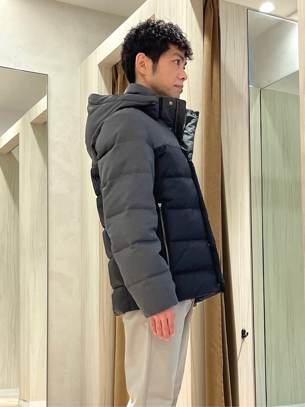 URAさんの「TAKEO KIKUCHI｜ストレッチ テーラードＴシャツ」を使ったコーディネート