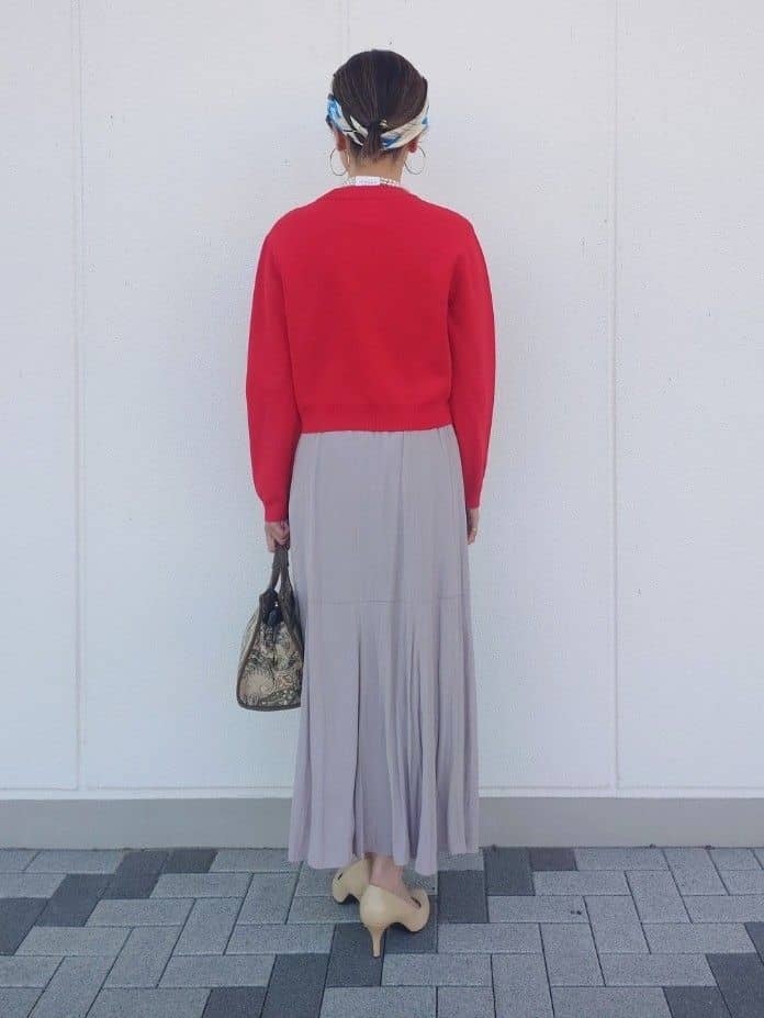 MUTSUKOさんの「UNTITLED｜【洗える/ジャケット風】ミラノリブカーディガン」を使ったコーディネート
