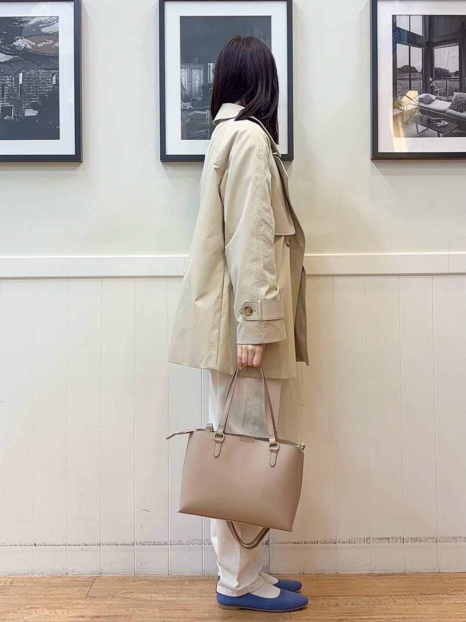 えぬさんの「SHOO･LA･RUE｜【SHOO・LA・RUE DENIM】大人のきれいめカジュアルに デニムテーパードパンツ」を使ったコーディネート