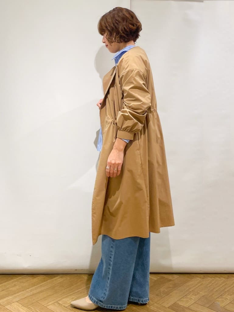 なかさんの「index｜ボリュームスリーブブラウス【洗濯機OK】《5col》」を使ったコーディネート