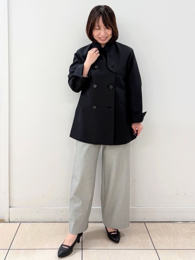 KIKIさんの「Reflect｜【オン・オフ着回しやすい◎】ダブルブレストジャケット」を使ったコーディネート