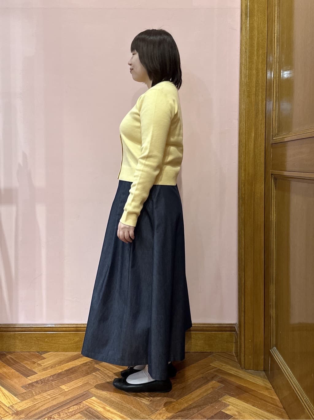 komatsuさんの「DRESSTERIOR｜◆ウォッシャブルコットンカシミヤカーディガン」を使ったコーディネート