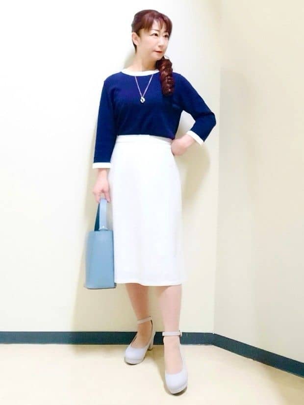 花さんの「Reflect｜【SS-4Lサイズ／UVカット／接触冷感】匠ジャケット／ベーシックテーラード」を使ったコーディネート