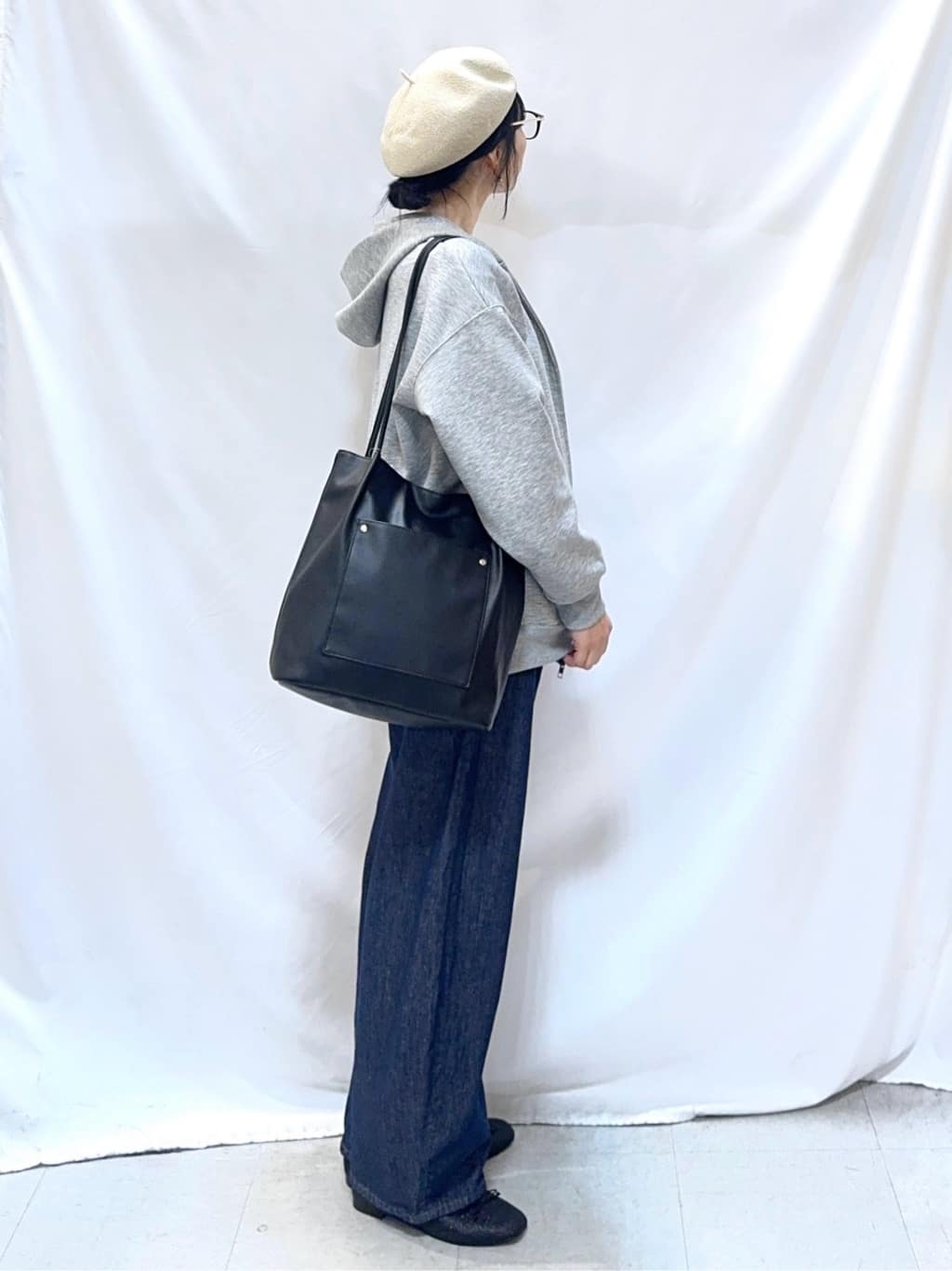𝐇𝐢𝐫𝐨𝐦𝐢さんの「SHOO･LA･RUE｜楽にきちんと見られたい　大人カジュアルボーダーニット」を使ったコーディネート