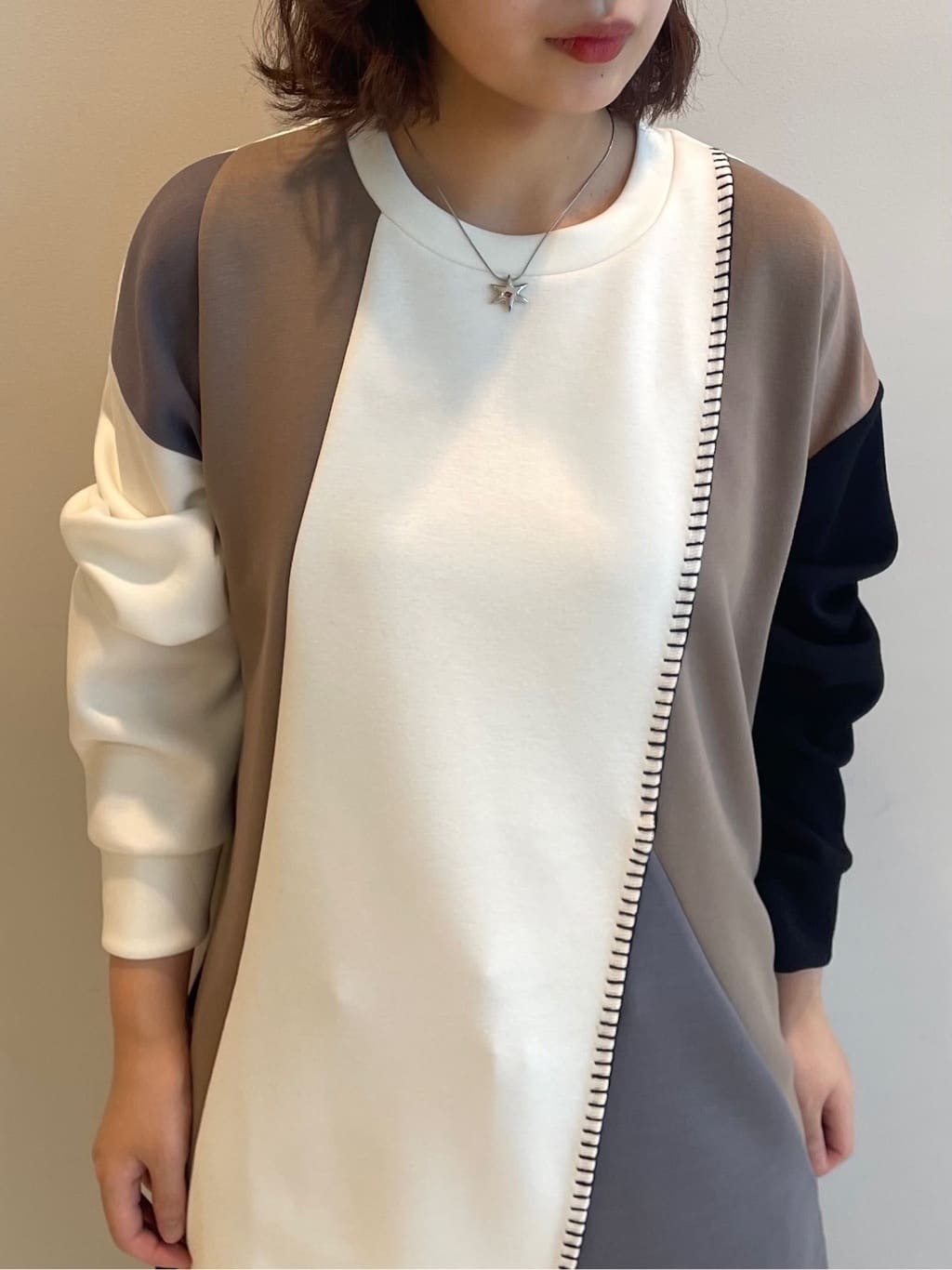 abeさんの「tk.TAKEO KIKUCHI｜ダイヤゴナルブランケットカットソー」を使ったコーディネート