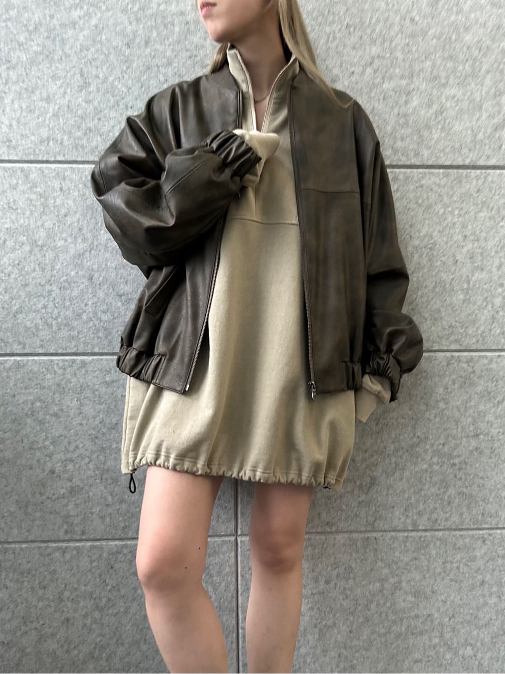 honoka Aさんの「CODE A｜【Re】grain zip over blouson」を使ったコーディネート