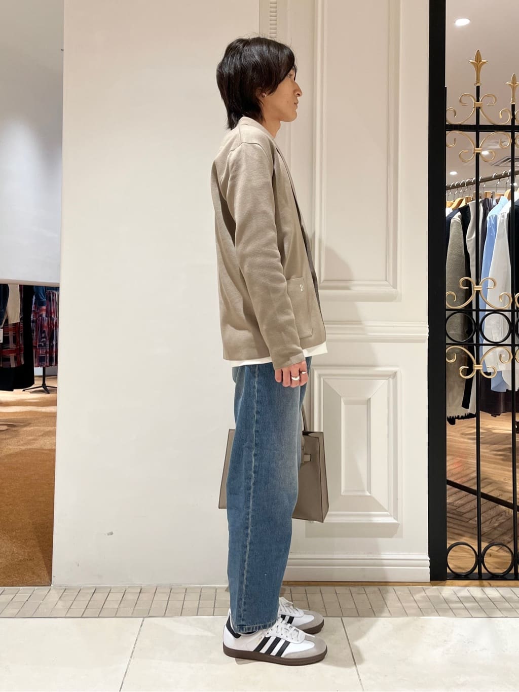 Watanabeさんの「DRESSTERIOR｜【ウォッシャブル】スプリング ニットジャケット」を使ったコーディネート
