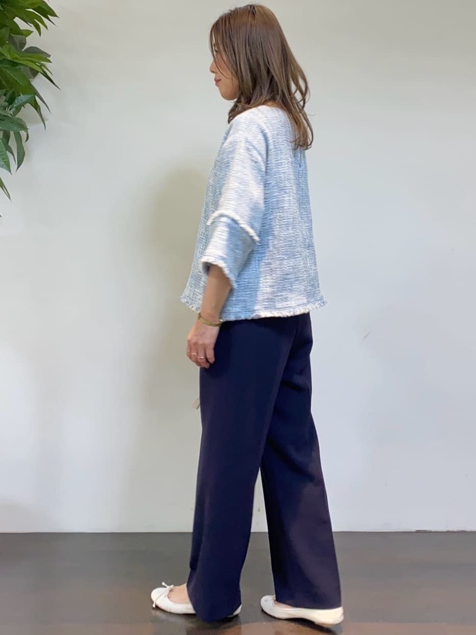tomoさんの「UNTITLED｜【定番人気/はっ水/洗える】タスランショートトレンチコート」を使ったコーディネート