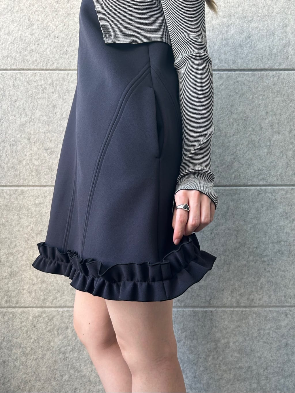 honoka Aさんの「CODE A｜【Re】stretch hook cardigan」を使ったコーディネート