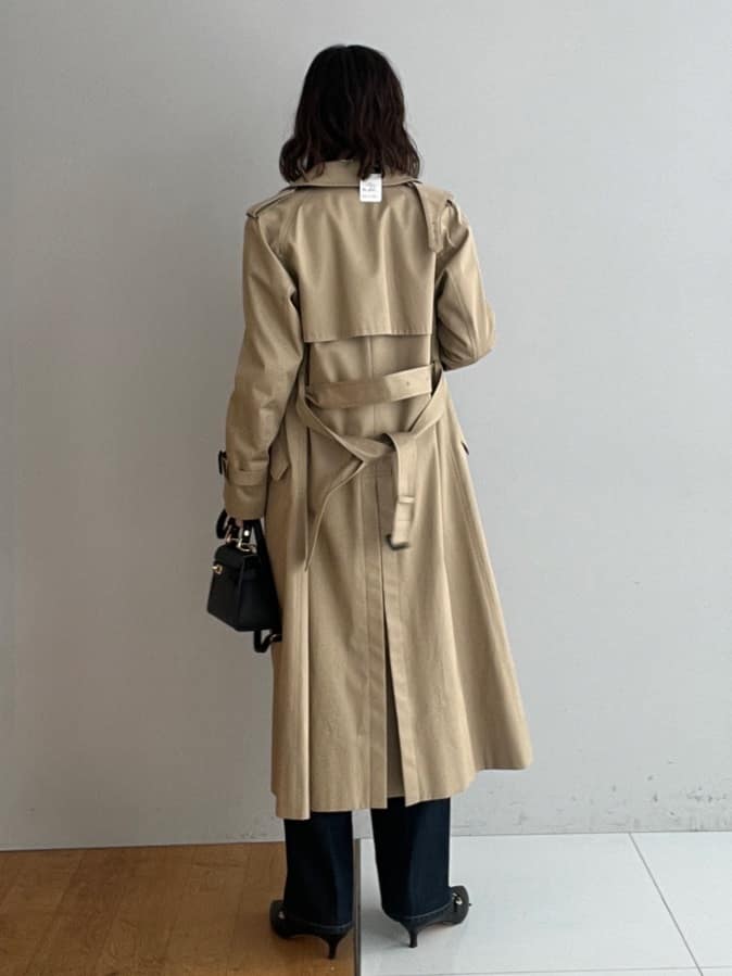 misaさんの「DRESSTERIOR｜◆【撥水/透湿素材】コットンギャバジントレンチコート」を使ったコーディネート