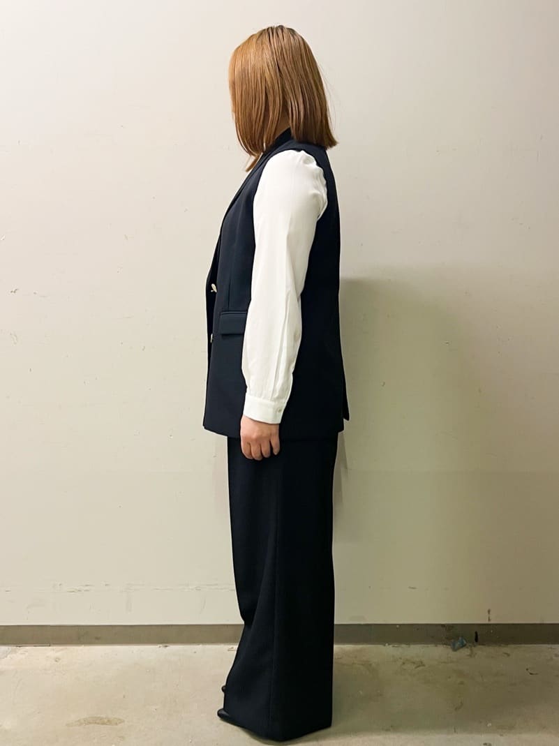 なかさんの「OPAQUE.CLIP｜《通勤対応》タックブラウス【洗濯機OK】」を使ったコーディネート