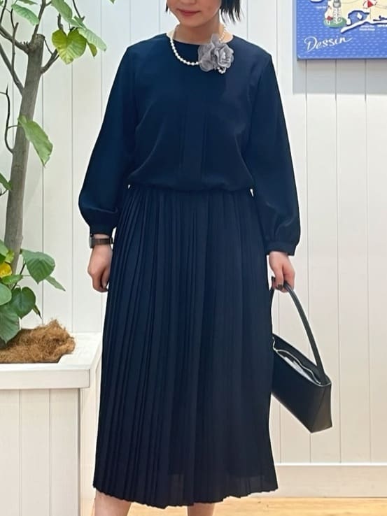 mikaさんの「Dessin｜ジョーゼットワンピース」を使ったコーディネート