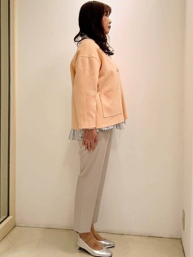 Mayさんの「Reflect｜【着回し力◎】ジャケット風ニットカーディガン」を使ったコーディネート