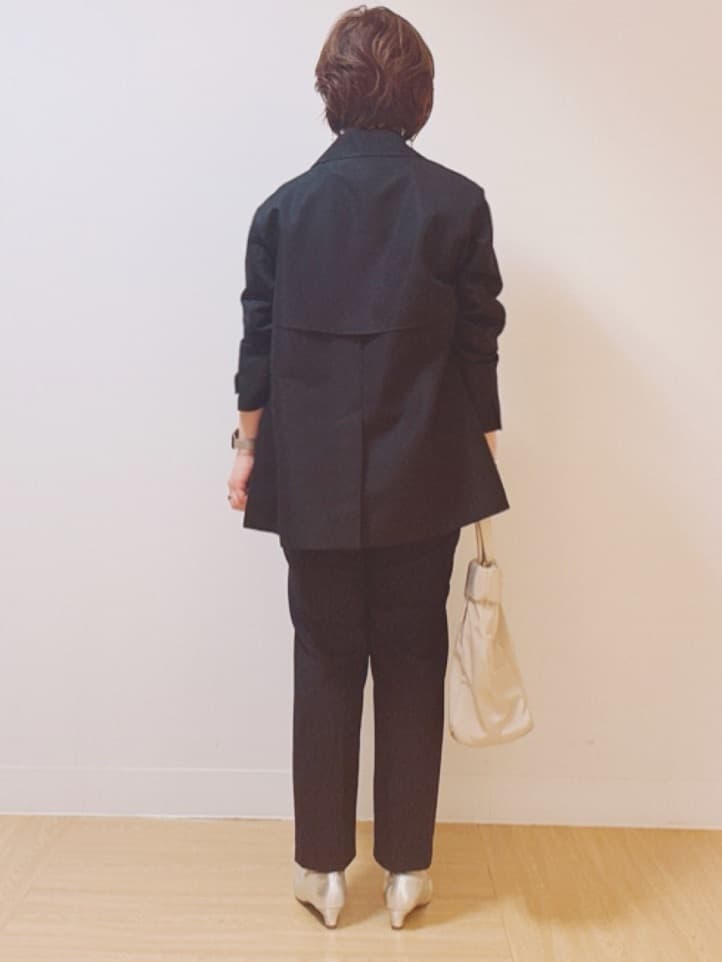マキコさんの「Reflect｜【オン・オフ着回しやすい◎】ダブルブレストジャケット」を使ったコーディネート