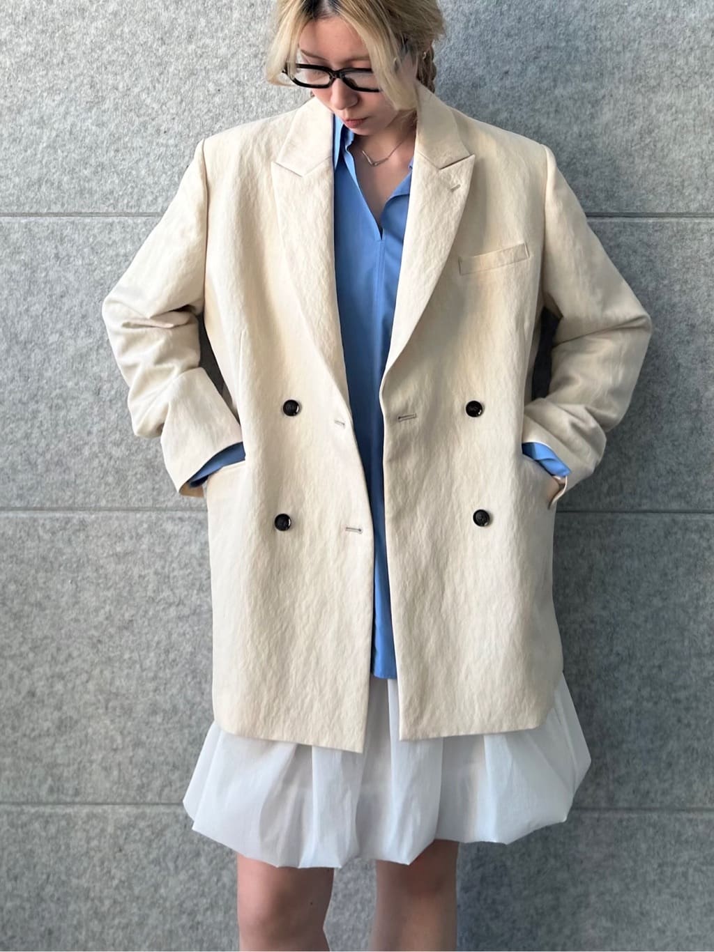honoka Aさんの「CODE A｜arc tailored jacket」を使ったコーディネート