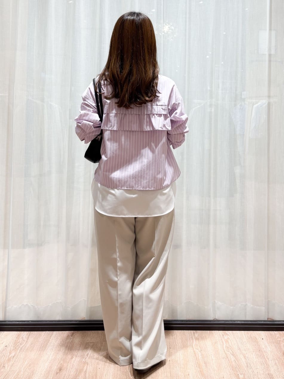 かなさんの「OPAQUE.CLIP｜【軽量／長さ調整可能】スクエアミニショルダーバッグ」を使ったコーディネート
