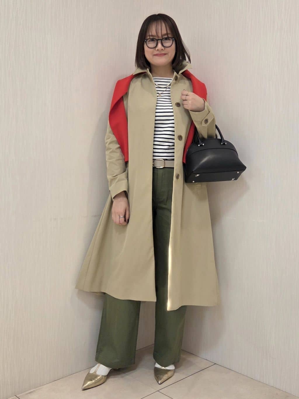 naokoさんの「UNTITLED｜◆【はっ水/洗える】タスランステンカラーコート」を使ったコーディネート