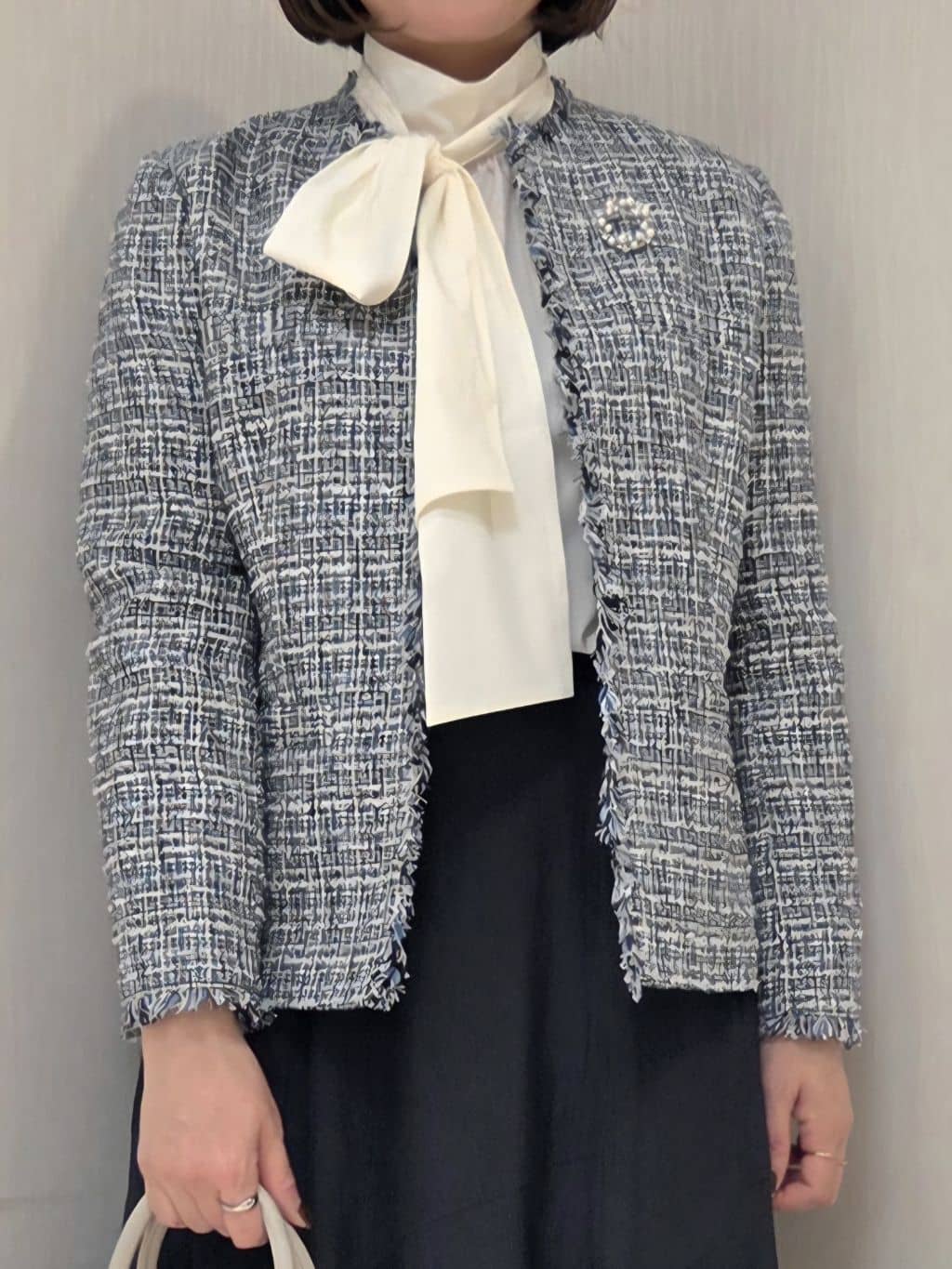 naokoさんの「UNTITLED｜【仕事着/スーツ】ファンシーツイード ジャケット」を使ったコーディネート