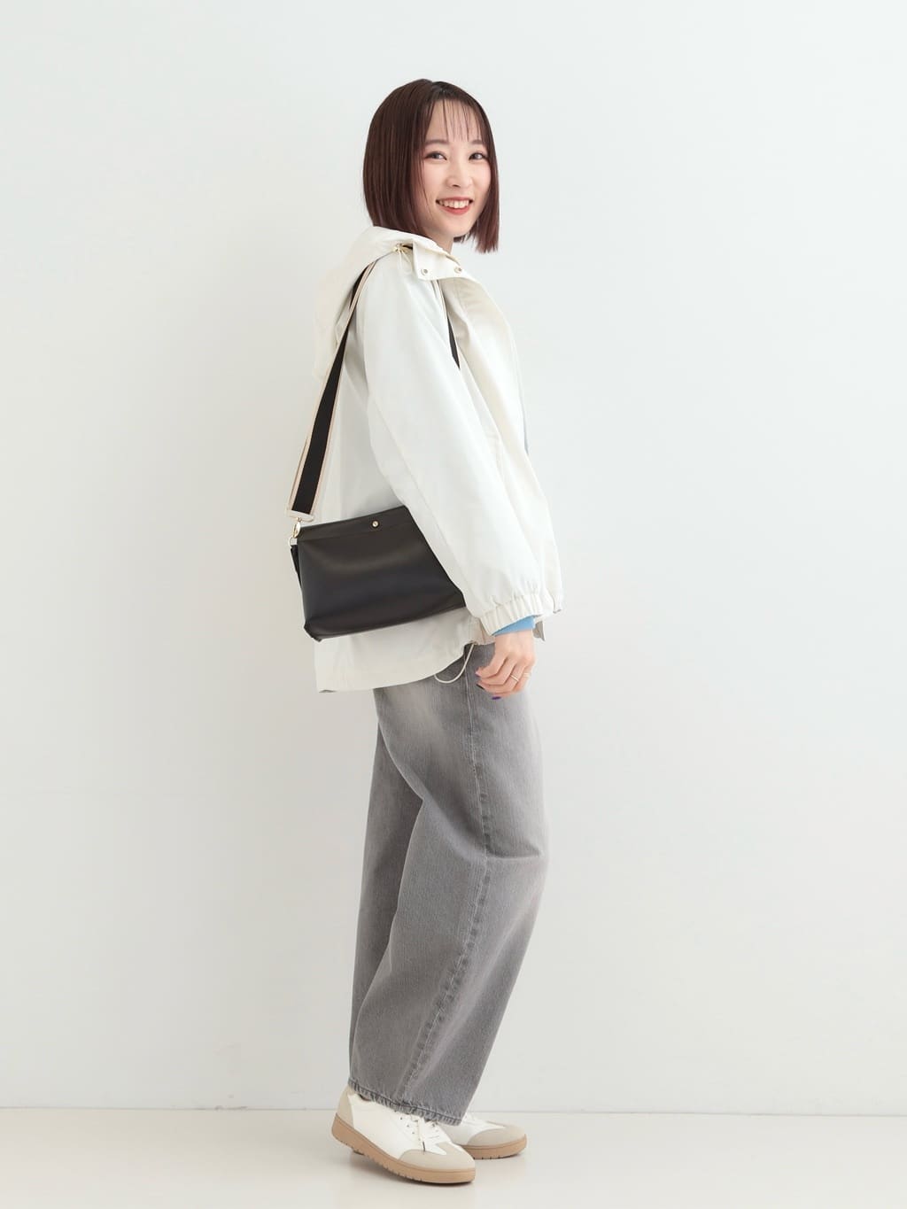 𝐜𝐡𝐢𝐤𝐚さんの「SHOO･LA･RUE｜【綿100%/洗濯機可/S-LL/選べる4柄】ゆるく決めたい日に プリントアソートスウェット」を使ったコーディネート