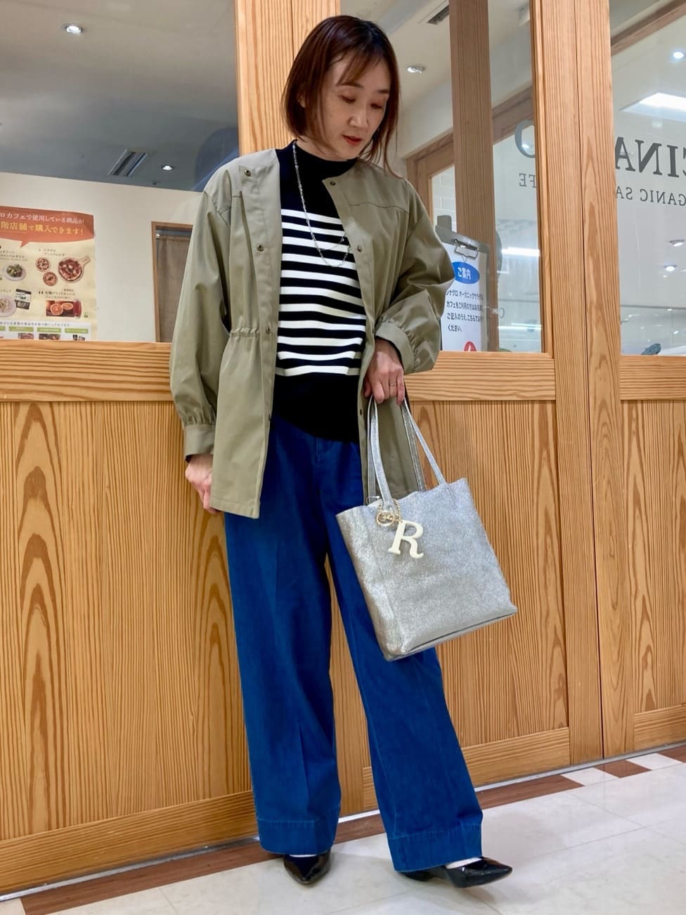 ゆうさんの「UNTITLED｜【洗える】ミラノリブニット」を使ったコーディネート